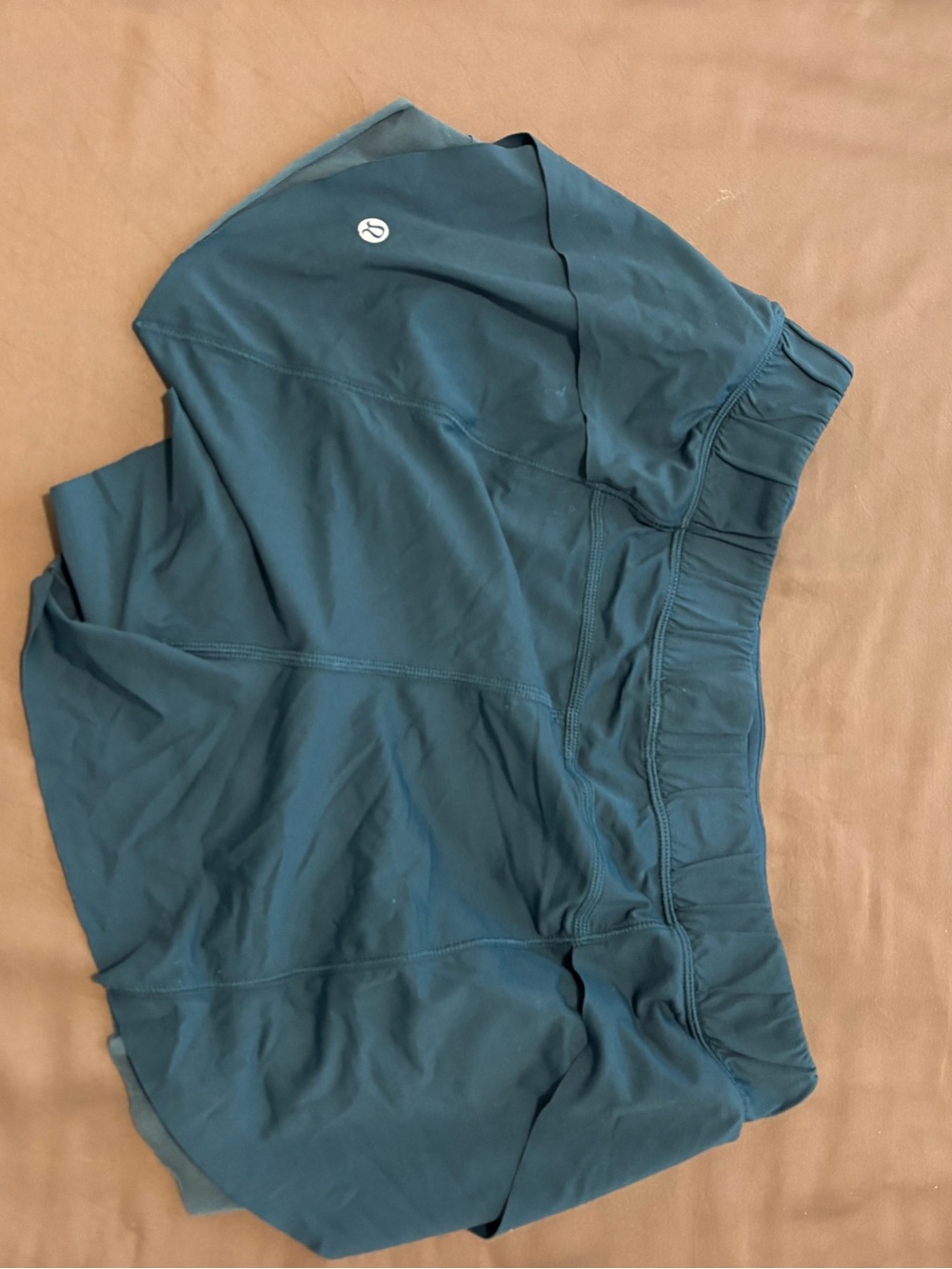 Lululemon Athletic Skort in Dark Green
